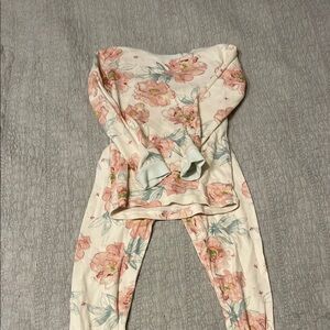 Burt’s Bees floral pajamas